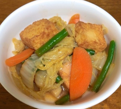 煮 甘辛 厚 揚げ