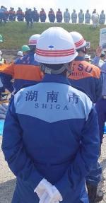 令和8年度野洲川総合水防演習の様子