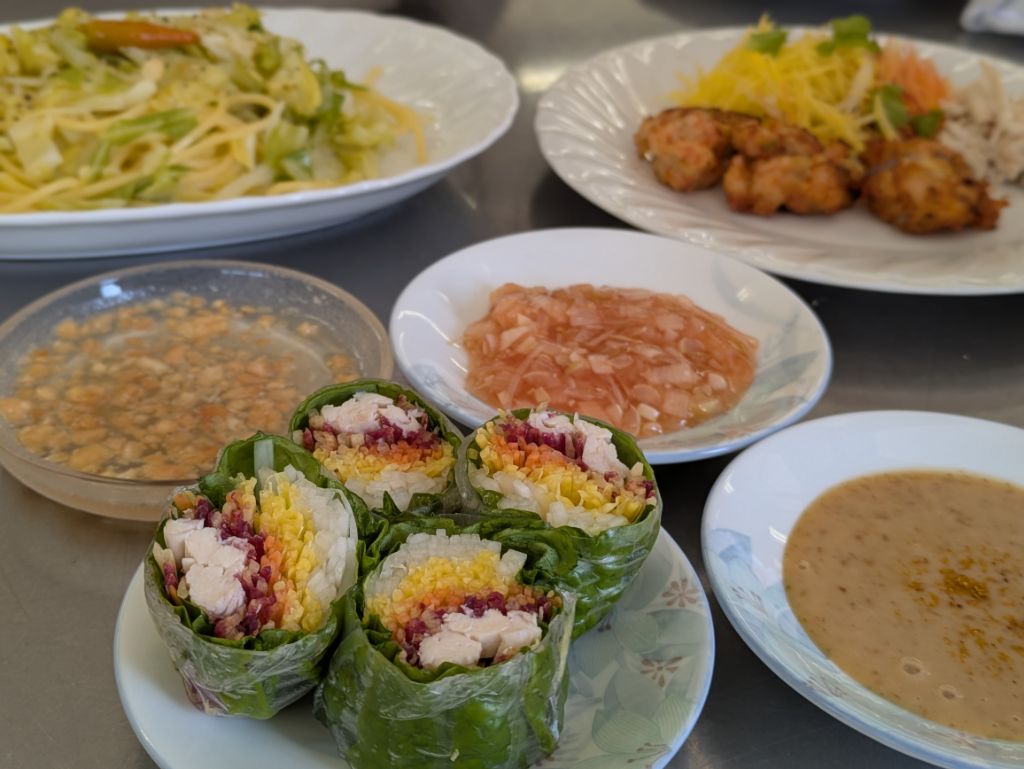 完成した料理