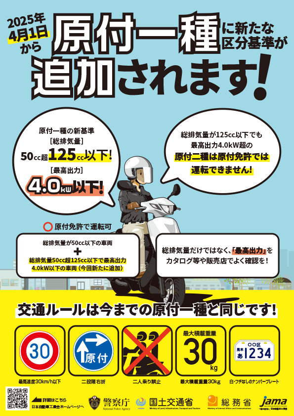 新基準原付ポスター