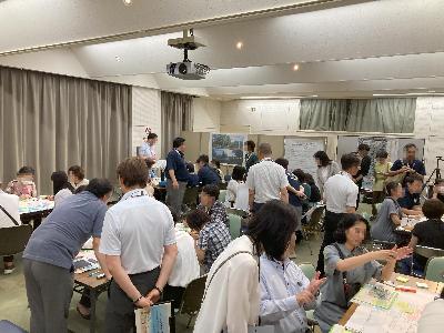 タウンミーティングのグループワークの様子