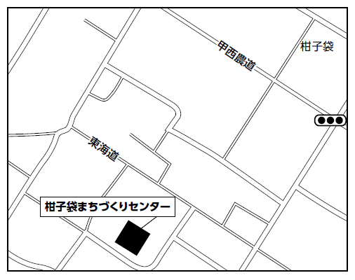 柑子袋まちづくりセンター地図