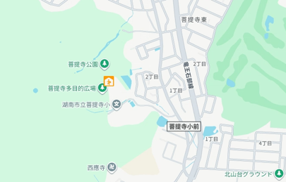 菩提寺学童保育所地図