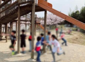 あゆっこの外遊びの風景