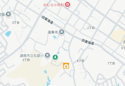 石部学童保育所地図