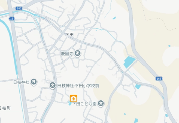 下田学童保育所地図