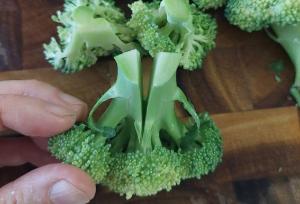 ブロッコリーの切り方