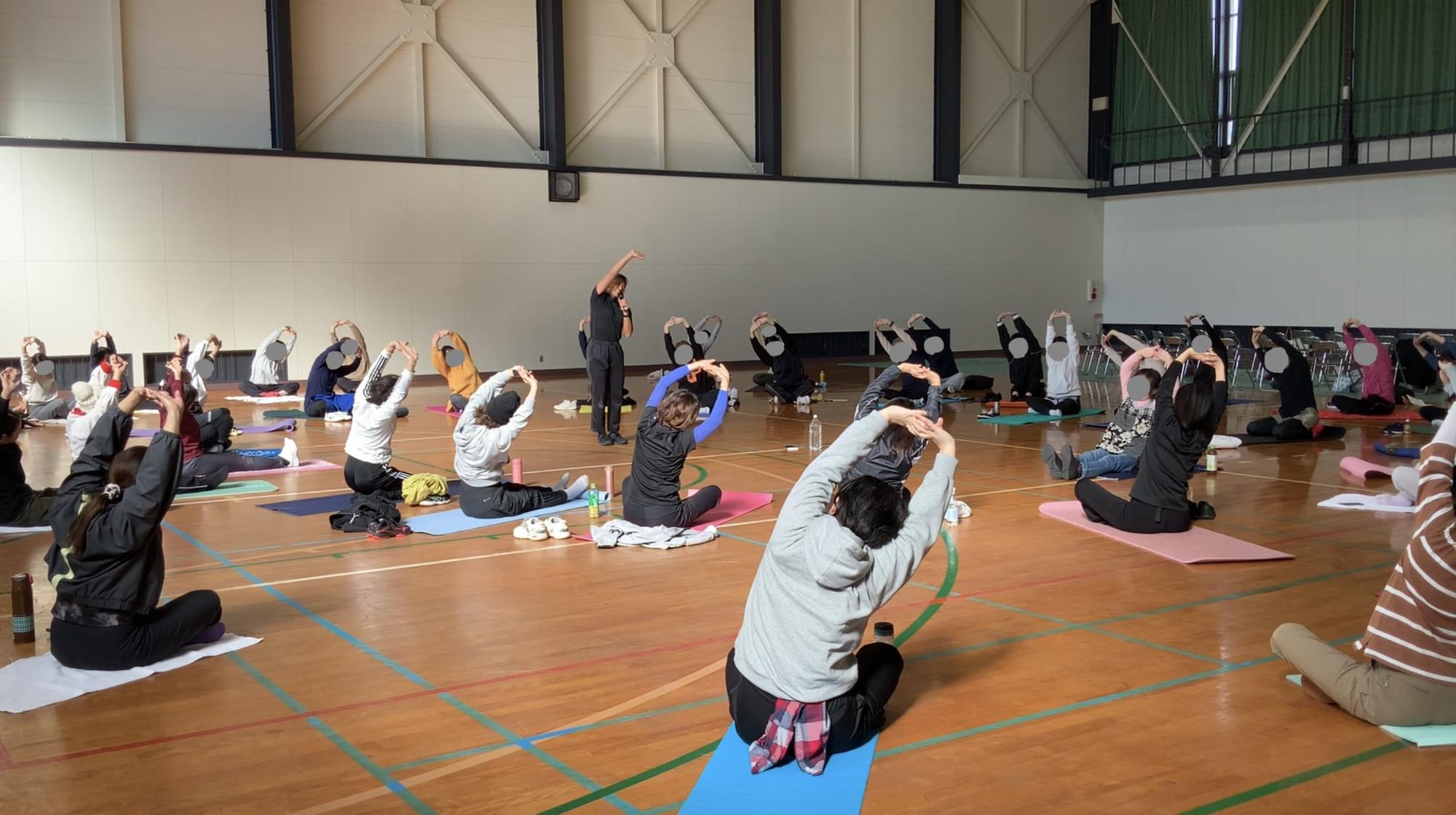 ライザップ運動セミナーの様子