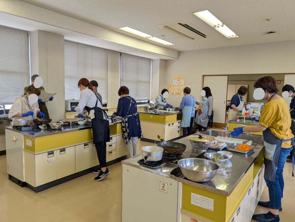お料理教室の様子