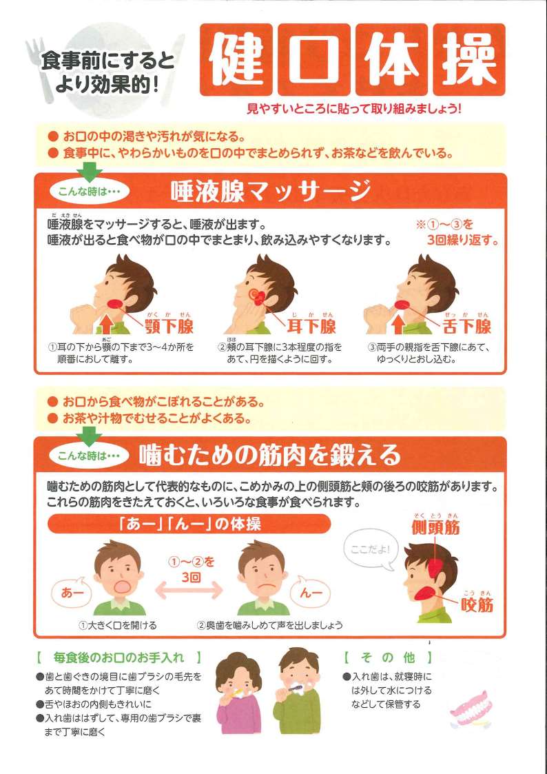 健口体操