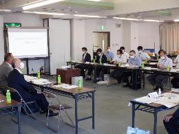 8月5日自由民主党滋賀県議会議員団政務調査会の様子