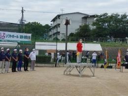 8月27日日本シニアソフトボール滋賀湖南大会の様子