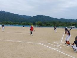 8月27日日本シニアソフトボール滋賀湖南大会の様子