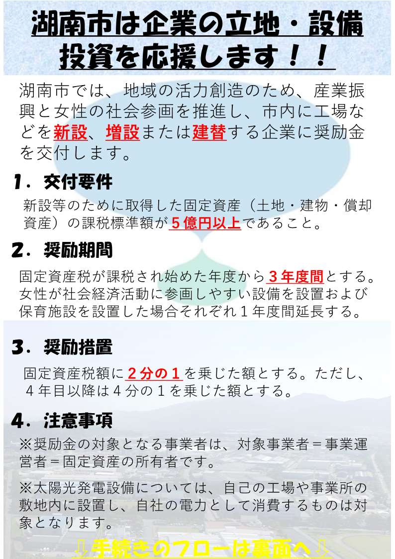 制度について