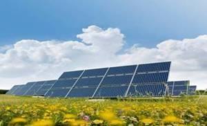 太陽光発電（ソーラーパネル）の写真