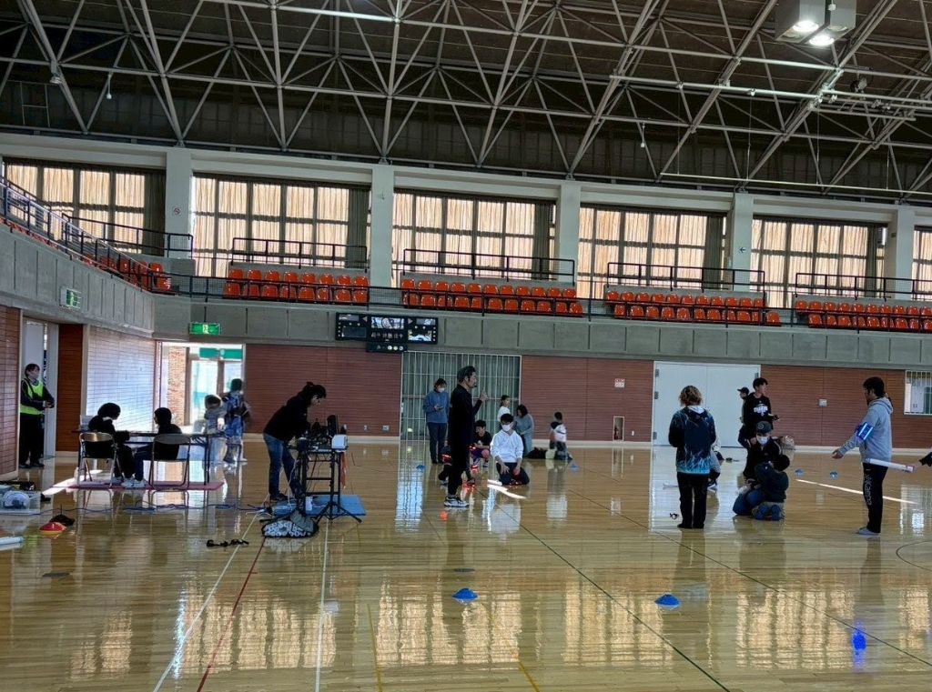 デジタルチャンバラSASSENの様子