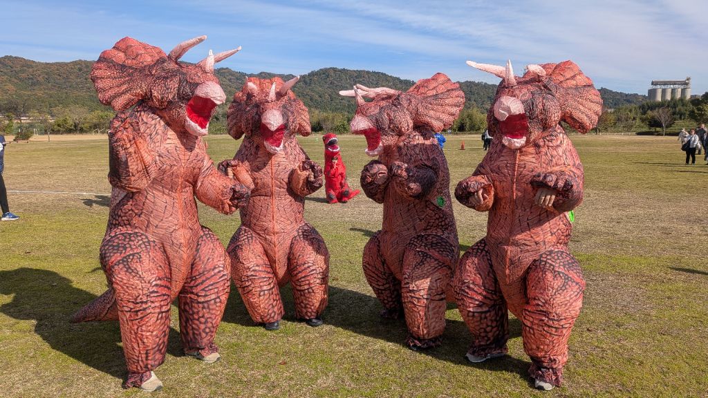 恐竜対決混合レース