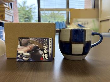 配布物【下田焼マグカップ】