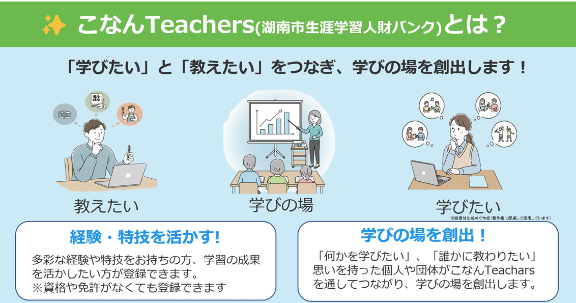 こなんTeachers説明